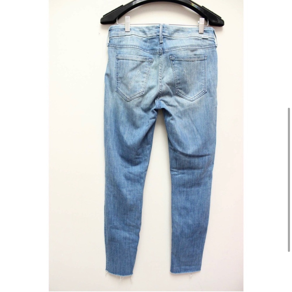 Mother The Looker Ankle Fray 'After All These Years' Skinny Jeans Size 26 - Picture 3 of 6